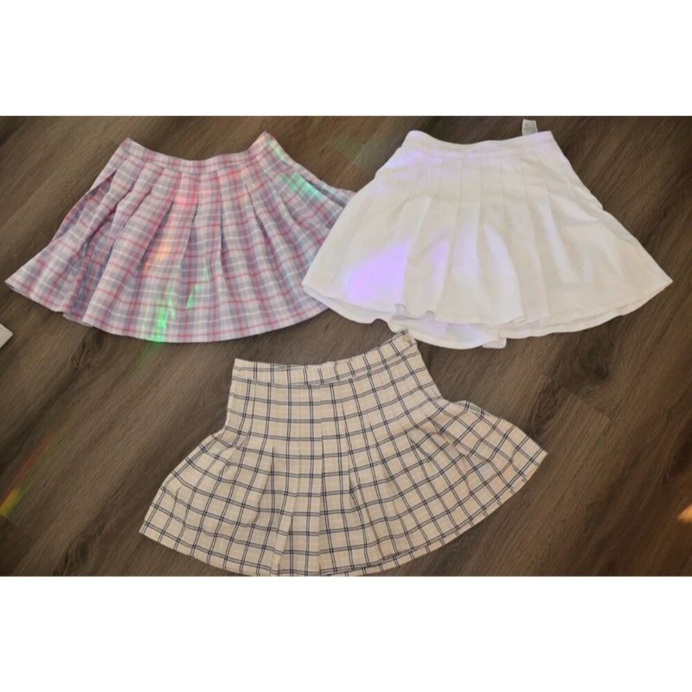 bundle/lot of 3 Pleated tennis skirts size S